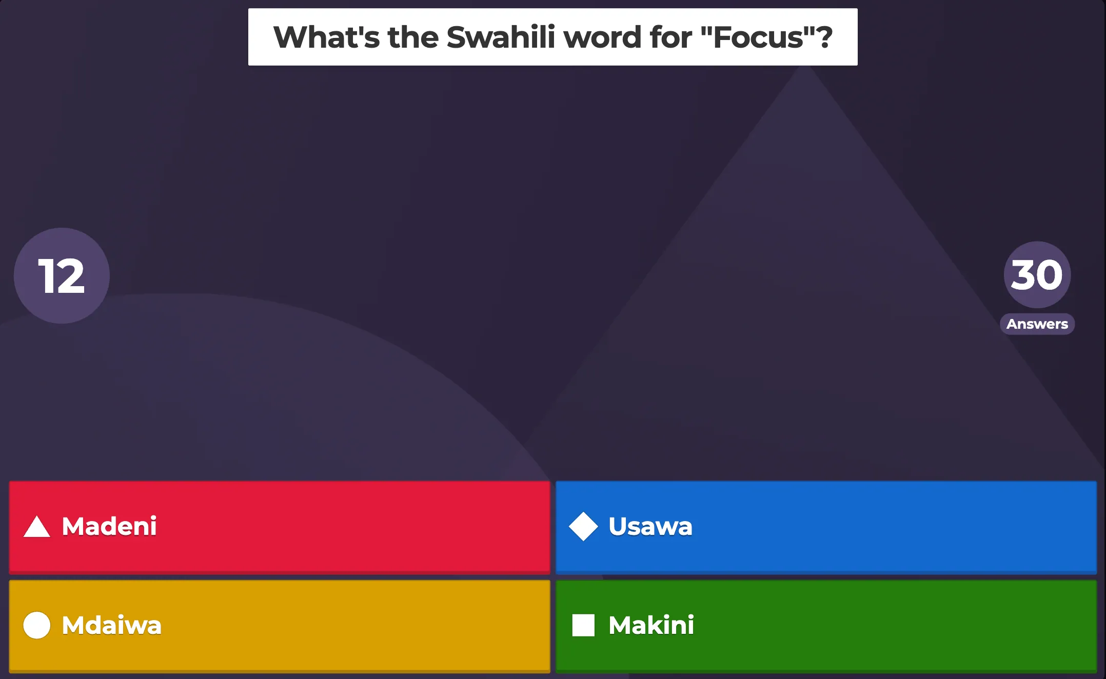 Class 3 Kahoot cover